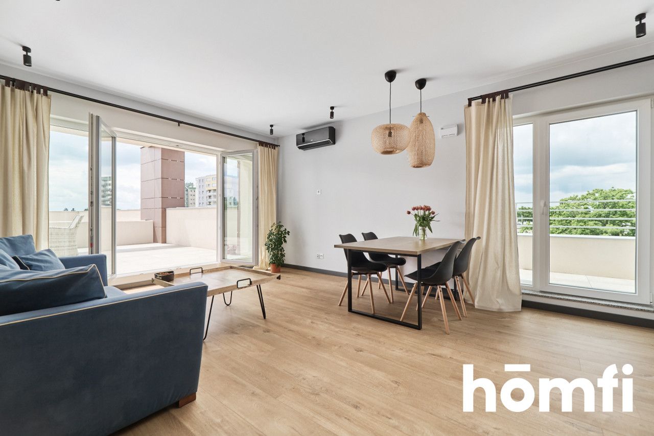 2 rooms apartment with terrace and balcony 3800 PLN - Apartment - Rent - Wrocław, Fabryczna / Grabiszyn