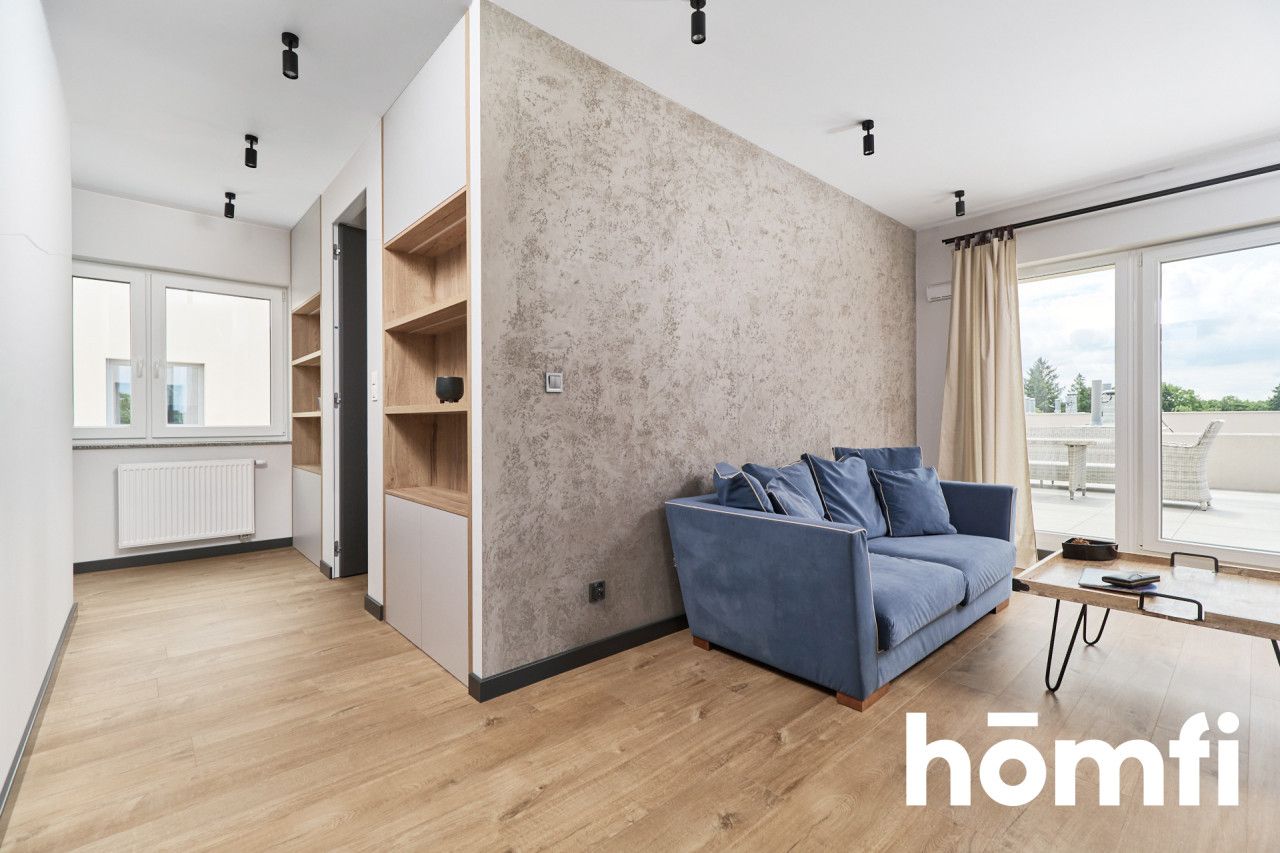 2 rooms apartment with terrace and balcony 3800 PLN - Apartment - Rent - Wrocław, Fabryczna / Grabiszyn