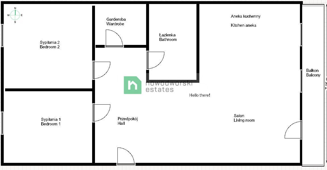 Sprzedaż,3pokoje,Wysoki standard,Tyrmanda,Muchobór - Mieszkanie - Sprzedaż - Wrocław, Fabryczna / Muchobór Wielki