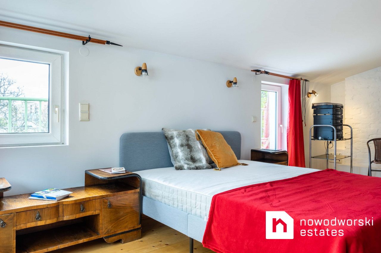 A two-level apartment in the center of Saska Kępa - Apartment - Rent - Warszawa, Praga-Południe / Saska Kępa