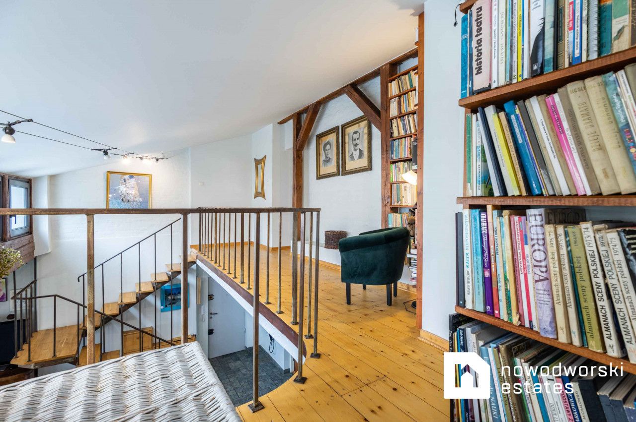 A two-level apartment in the center of Saska Kępa - Apartment - Rent - Warszawa, Praga-Południe / Saska Kępa