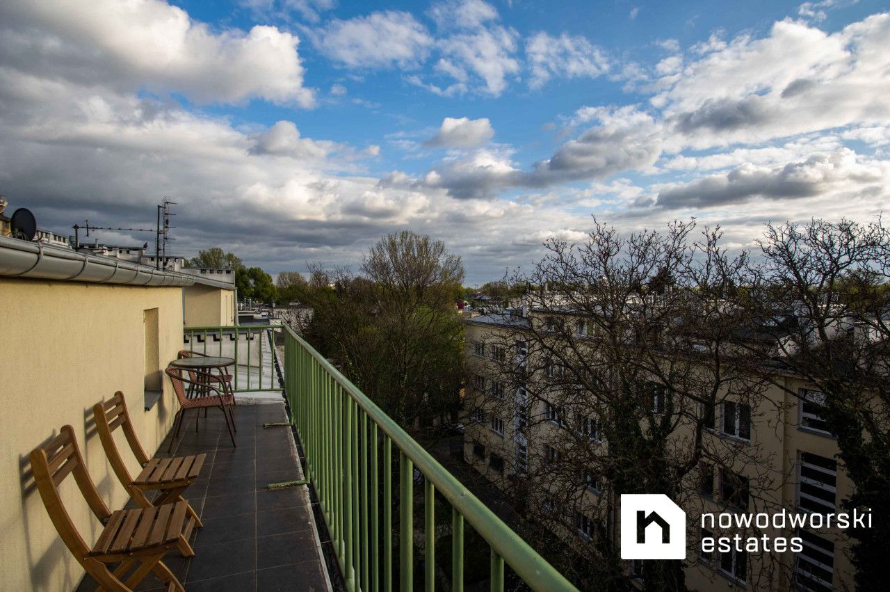 A two-level apartment in the center of Saska Kępa - Apartment - Rent - Warszawa, Praga-Południe / Saska Kępa