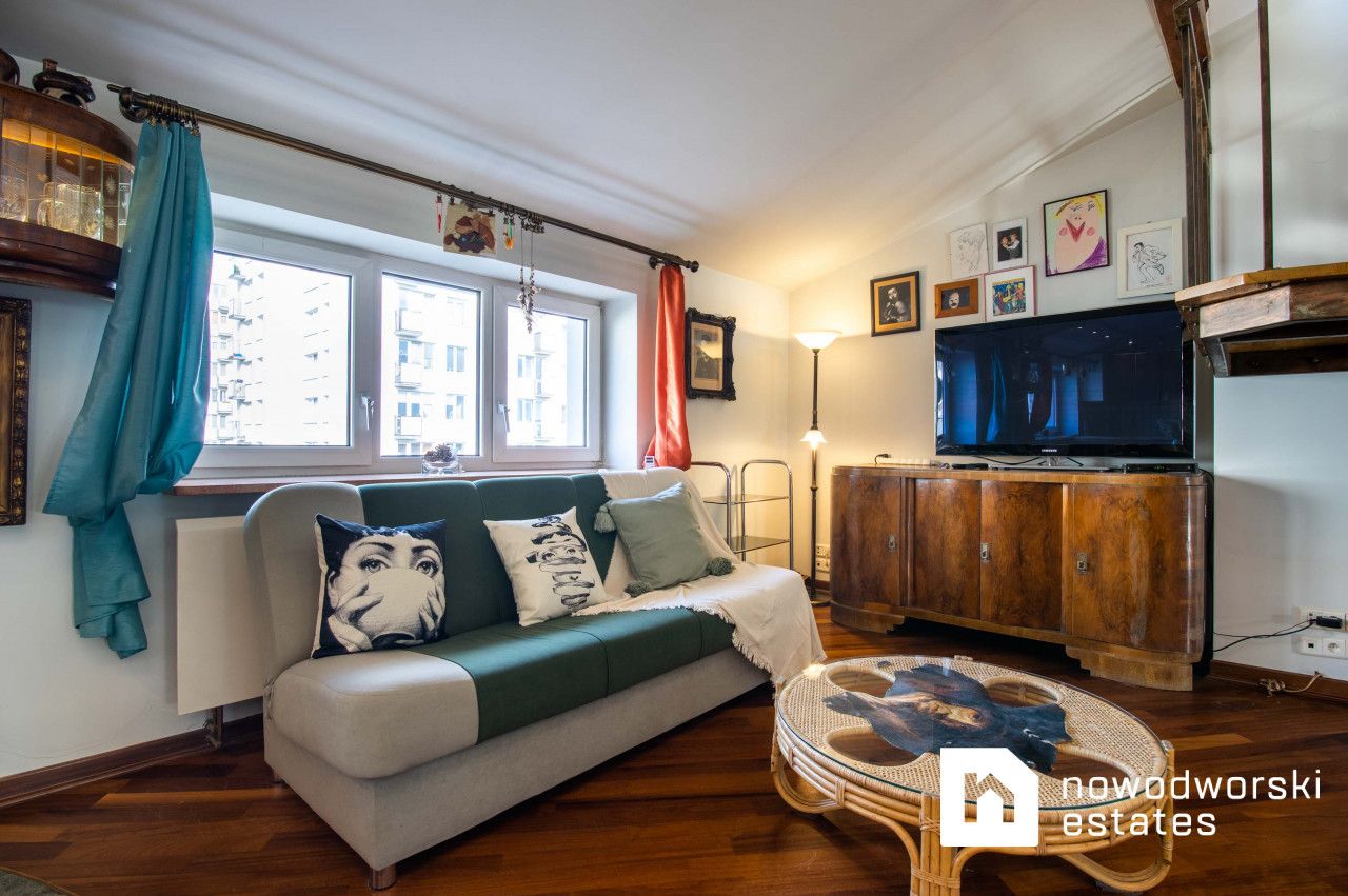 A two-level apartment in the center of Saska Kępa - Apartment - Rent - Warszawa, Praga-Południe / Saska Kępa