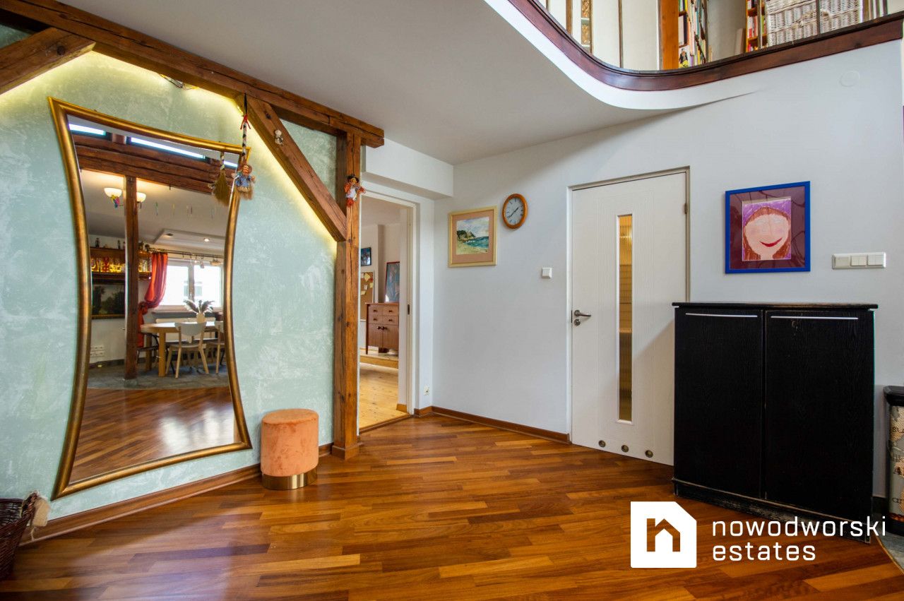 A two-level apartment in the center of Saska Kępa - Apartment - Rent - Warszawa, Praga-Południe / Saska Kępa