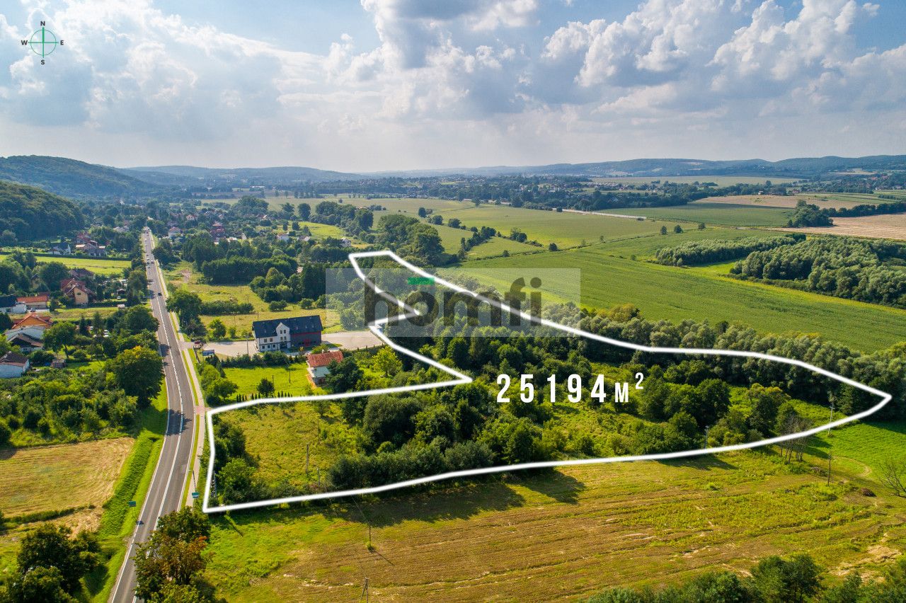 Building plots 80 ar in Zabierzów Kochanów Plot Sale Krakowski