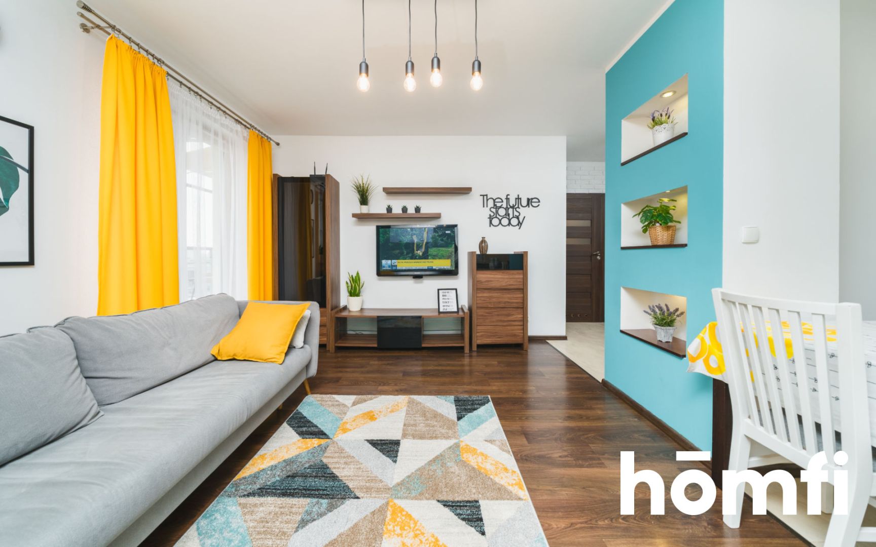 Beautiful two-room apartment with a terrace - Apartment - Rent - Kraków, Krowodrza / Prądnik Biały