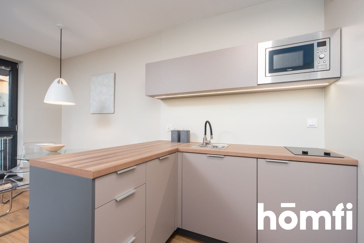 Beautiful studio with a terrace at the Grunwald Square - Apartment - Rent - Wrocław, Śródmieście / Plac Grunwaldzki