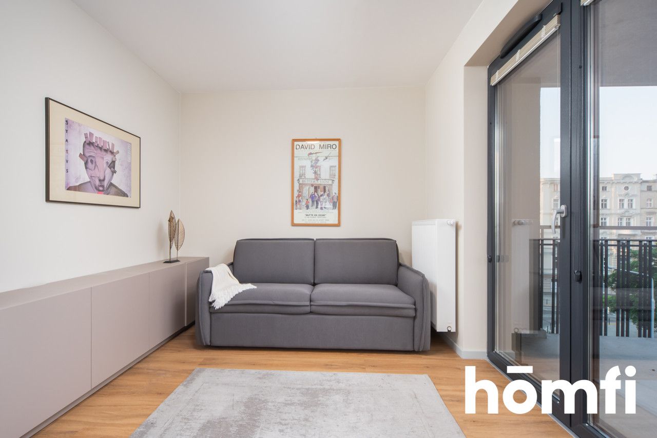 Beautiful studio with a terrace at the Grunwald Square - Apartment - Rent - Wrocław, Śródmieście / Plac Grunwaldzki