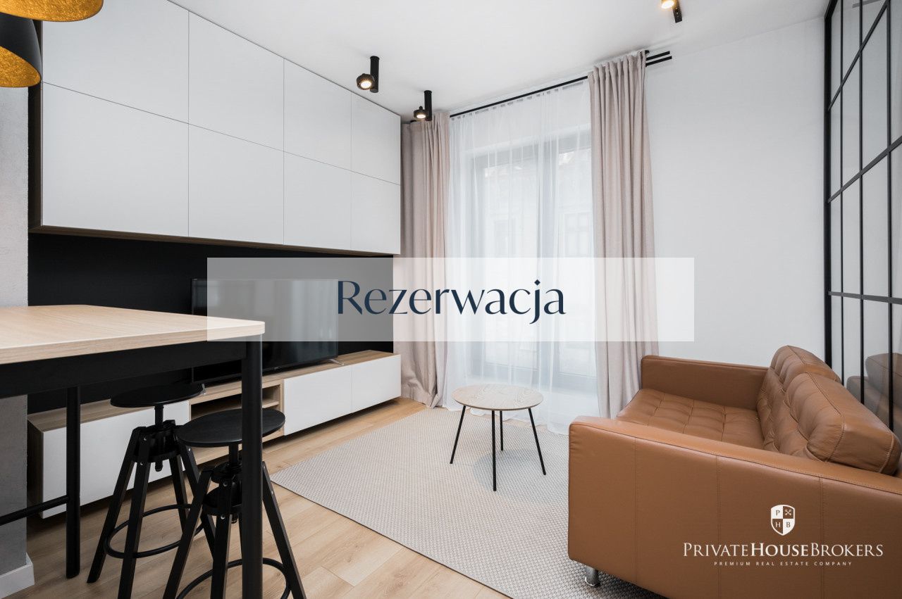 Unique apartment with separated bedroom in the heart of Stare Podgórze district in modern apartment buidling - Квартира - Оренда - Kraków, Podgórze