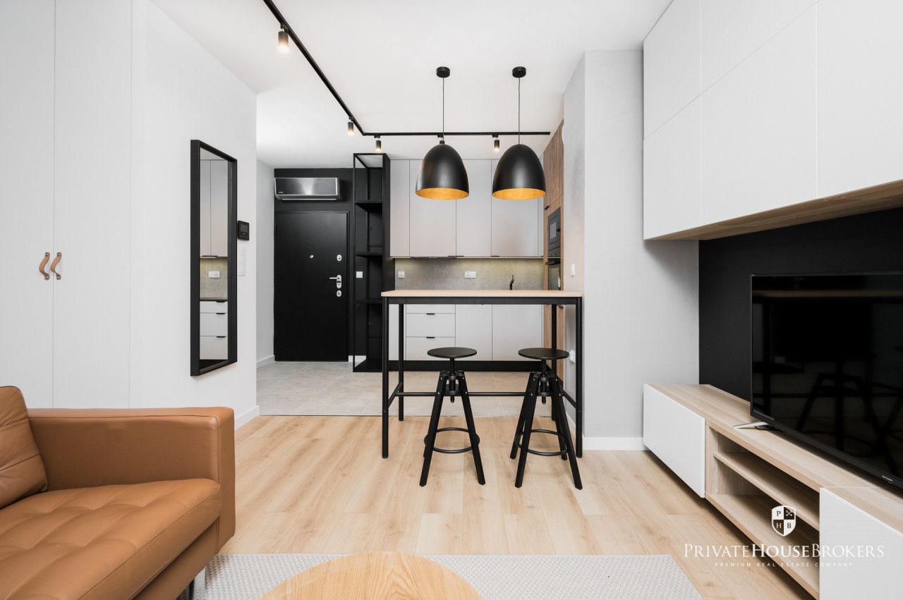 Unique apartment with separated bedroom in the heart of Stare Podgórze district in modern apartment buidling - Квартира - Оренда - Kraków, Podgórze