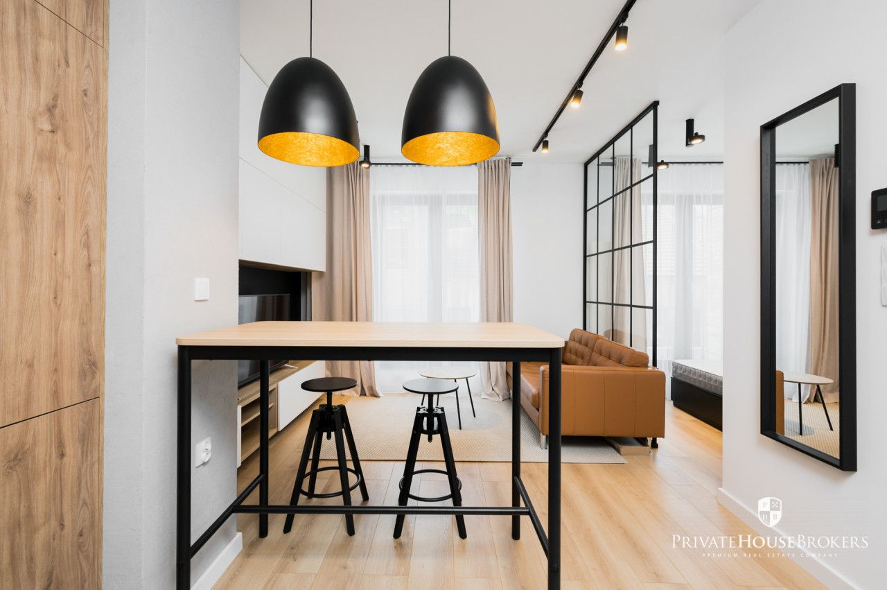 Unique apartment with separated bedroom in the heart of Stare Podgórze district in modern apartment buidling - Квартира - Оренда - Kraków, Podgórze