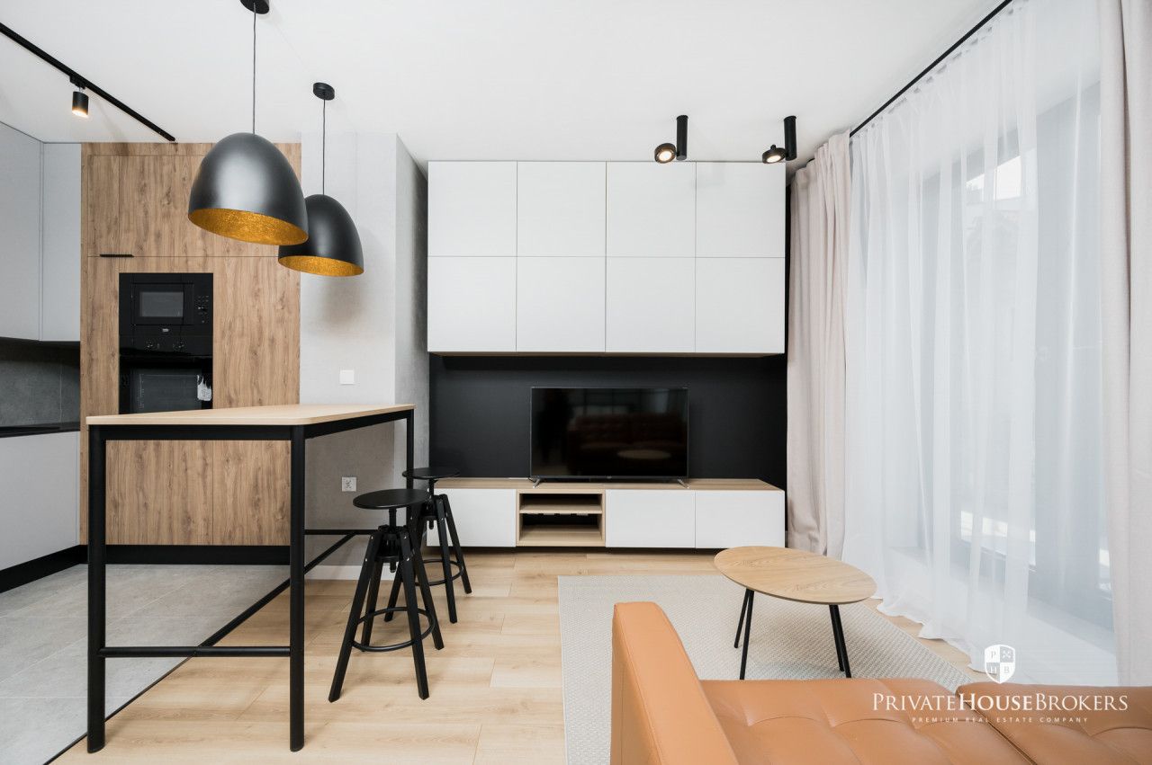 Unique apartment with separated bedroom in the heart of Stare Podgórze district in modern apartment buidling - Квартира - Оренда - Kraków, Podgórze