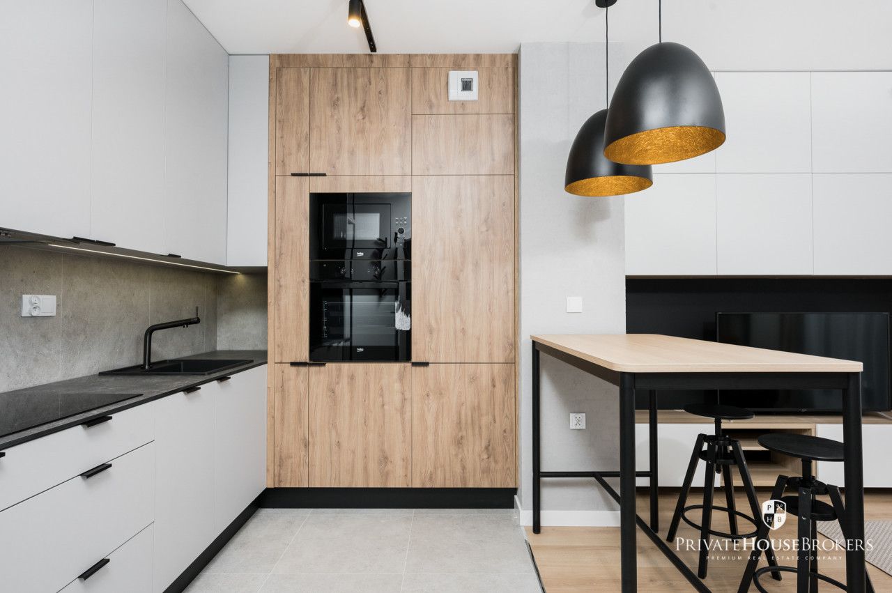 Unique apartment with separated bedroom in the heart of Stare Podgórze district in modern apartment buidling - Квартира - Оренда - Kraków, Podgórze