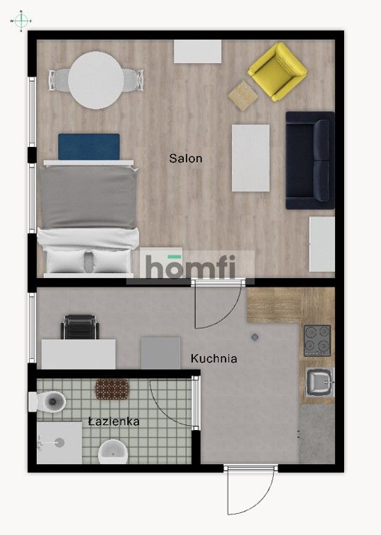 KLIMATYCZNY APARTAMENT DO WYNAJĘCIA. - Mieszkanie - Wynajem - Gliwice, Szobiszowice