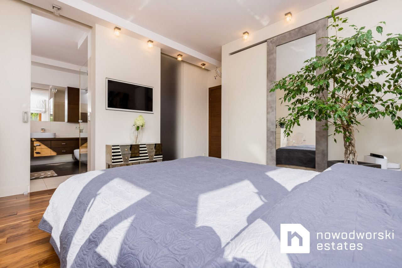 Piękny bliźniak w Kiełpinie na zamkniętym osiedlu - Dom - Sprzedaż - Warszawski Zachodni, Łomianki / Kiełpin