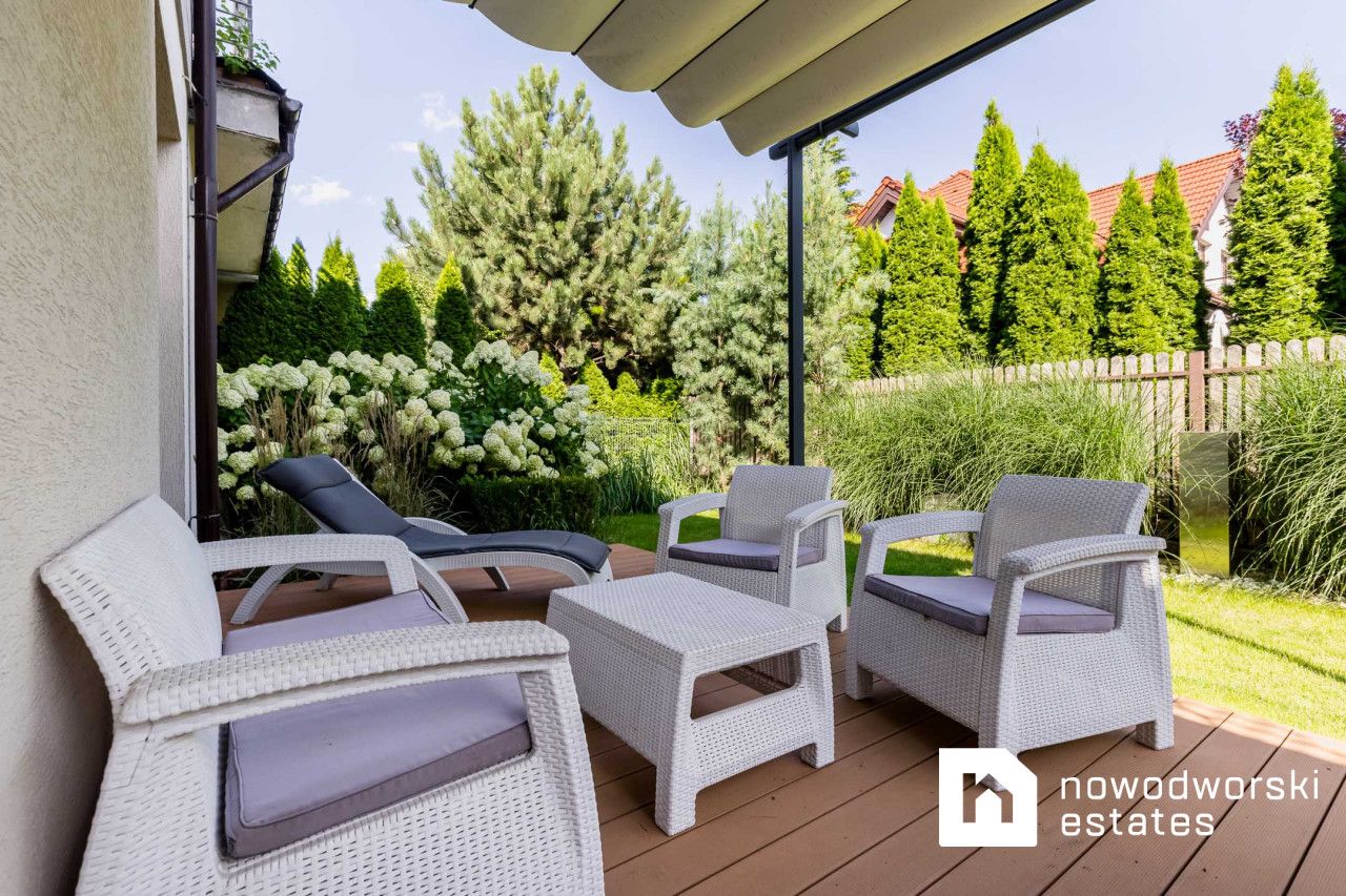 Piękny bliźniak w Kiełpinie na zamkniętym osiedlu - Dom - Sprzedaż - Warszawski Zachodni, Łomianki / Kiełpin