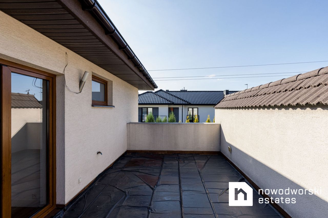 Piękny bliźniak w Kiełpinie na zamkniętym osiedlu - Dom - Sprzedaż - Warszawski Zachodni, Łomianki / Kiełpin