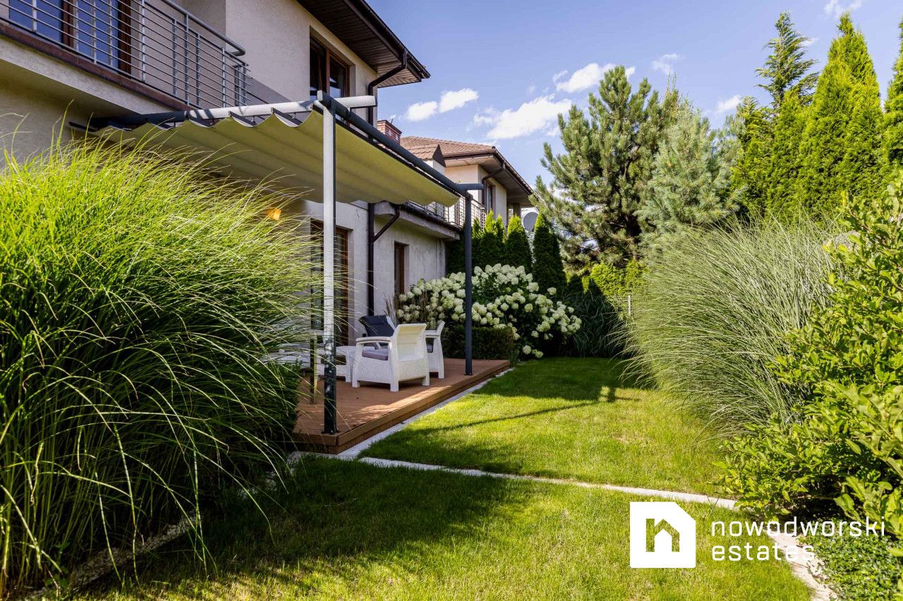 Piękny bliźniak w Kiełpinie na zamkniętym osiedlu - Dom - Sprzedaż - Warszawski Zachodni, Łomianki / Kiełpin