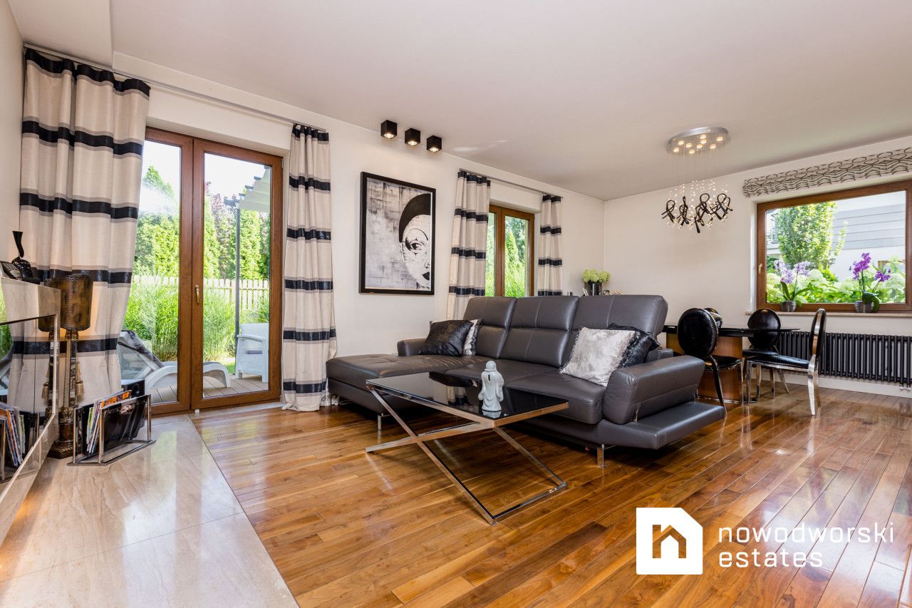 Piękny bliźniak w Kiełpinie na zamkniętym osiedlu - Dom - Sprzedaż - Warszawski Zachodni, Łomianki / Kiełpin