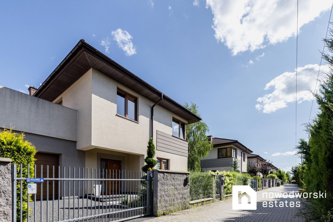 Piękny bliźniak w Kiełpinie na zamkniętym osiedlu - Dom - Sprzedaż - Warszawski Zachodni, Łomianki / Kiełpin