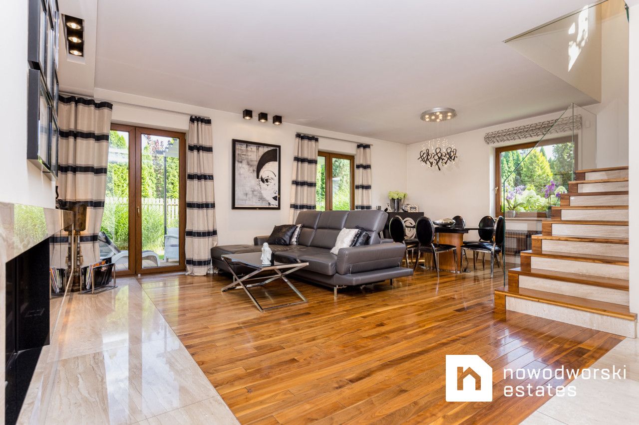 Piękny bliźniak w Kiełpinie na zamkniętym osiedlu - Dom - Sprzedaż - Warszawski Zachodni, Łomianki / Kiełpin