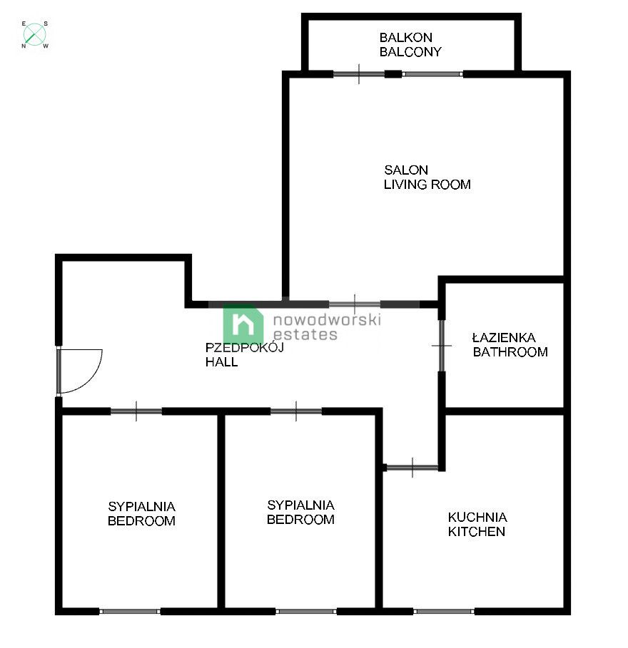 3-pokojowe mieszkanie z garażem - Mieszkanie - Sprzedaż - Wrocław, Psie Pole