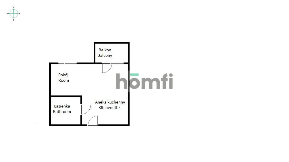 Przestronna kawalerka ul. Nyska- Osiedle Innova 2100 PLN - Mieszkanie - Wynajem - Wrocław, Krzyki / Tarnogaj