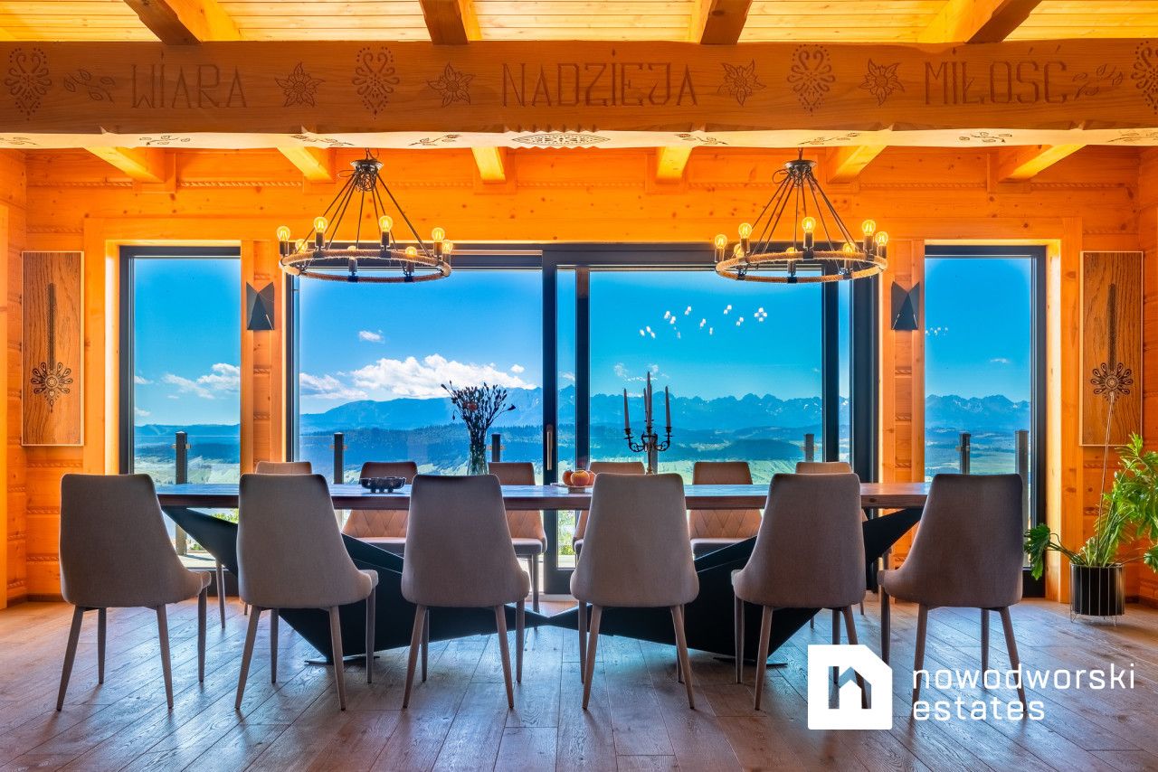 Niezwykły dom z bali nad jeziorem Czorsztyńskim - Dom - Sprzedaż - Nowotarski, Czorsztyn / Huba