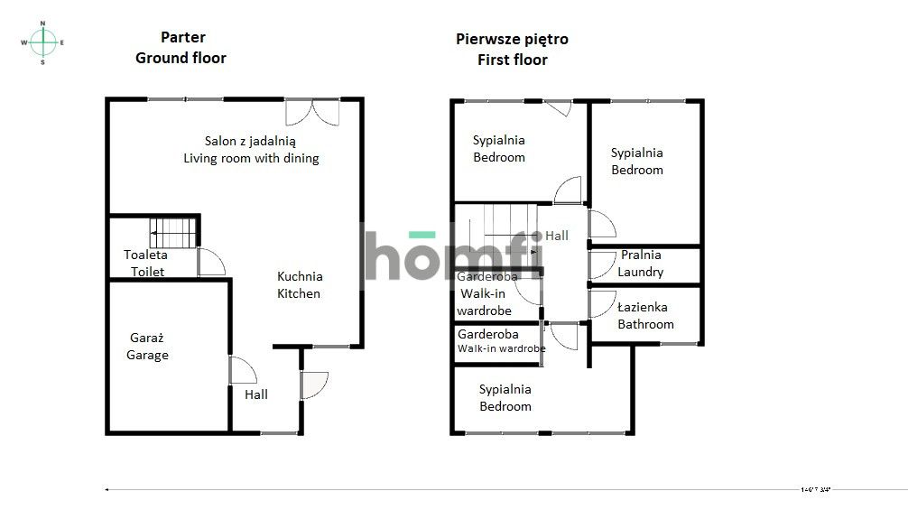 Przestronny dom z ogrodem i tarasem ul. M. Wolfkego, Marszowice 6999 zł - Dom - Wynajem - Wrocław, Fabryczna / Marszowice
