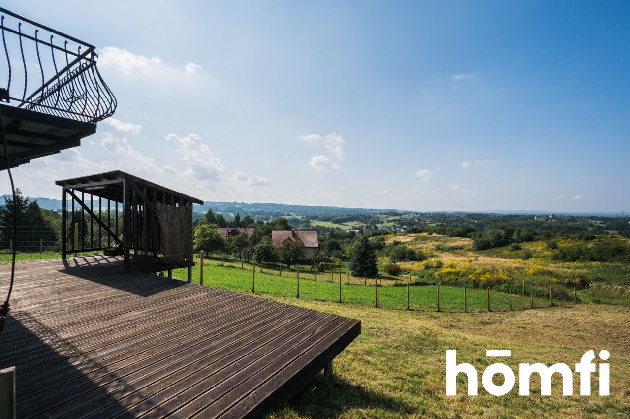 Przestronny dom z przepięknym widokiem na granicy Krakowa - Libertów / Skawina / Brzyczyna - Dom - Sprzedaż - Krakowski, Mogilany / Brzyczyna