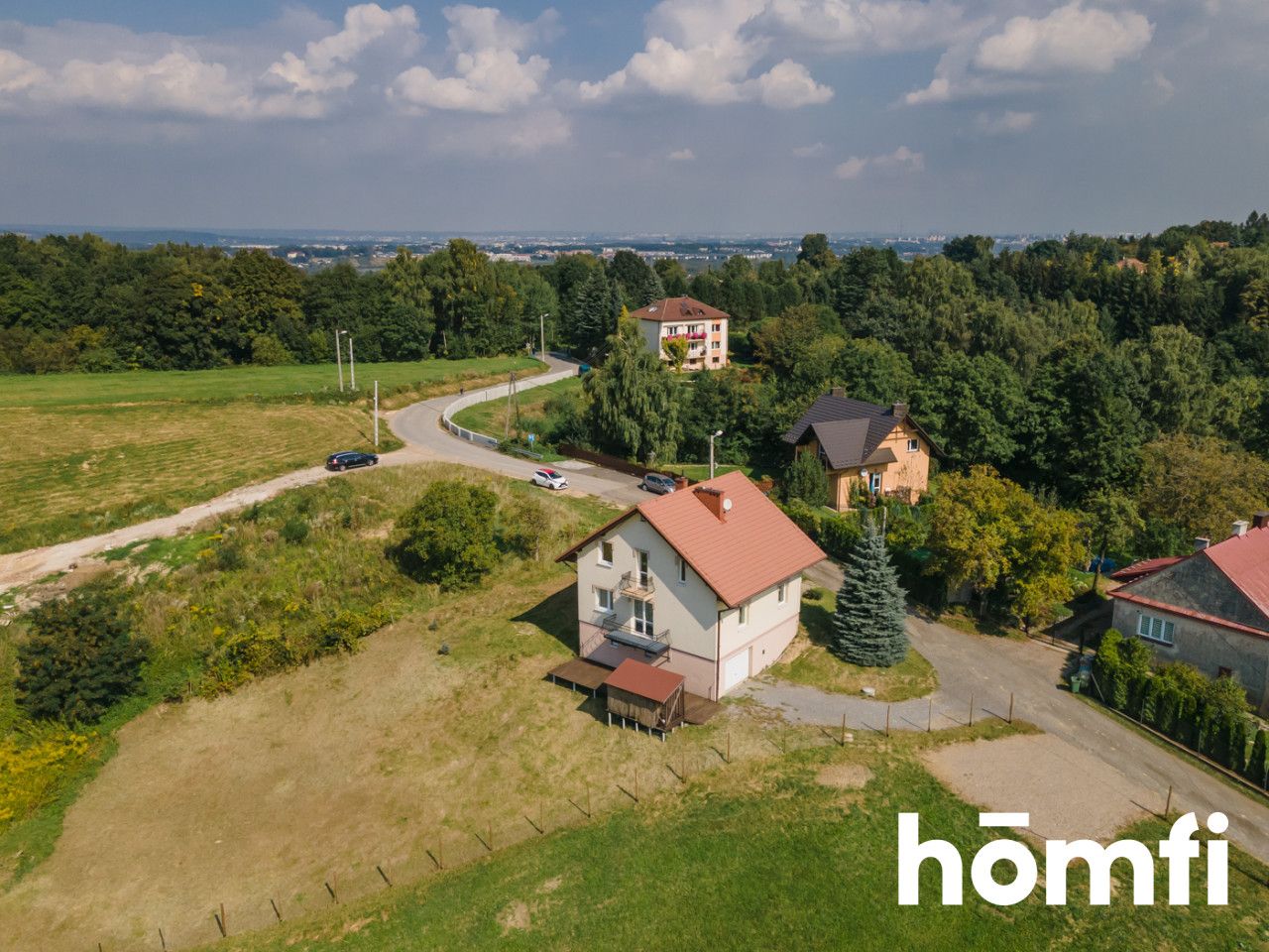 Przestronny dom z przepięknym widokiem na granicy Krakowa - Libertów / Skawina / Brzyczyna - Dom - Sprzedaż - Krakowski, Mogilany / Brzyczyna