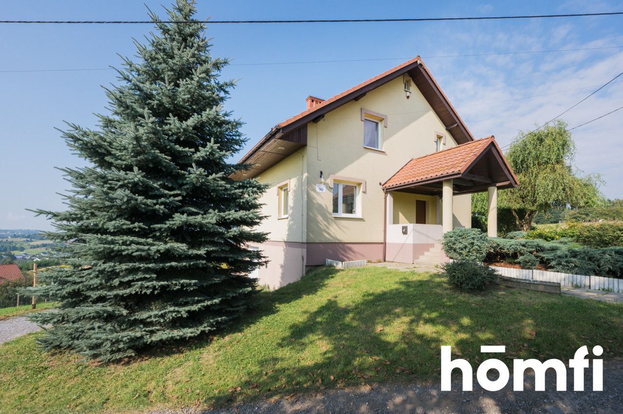 Przestronny dom z przepięknym widokiem na granicy Krakowa - Libertów / Skawina / Brzyczyna - Dom - Sprzedaż - Krakowski, Mogilany / Brzyczyna