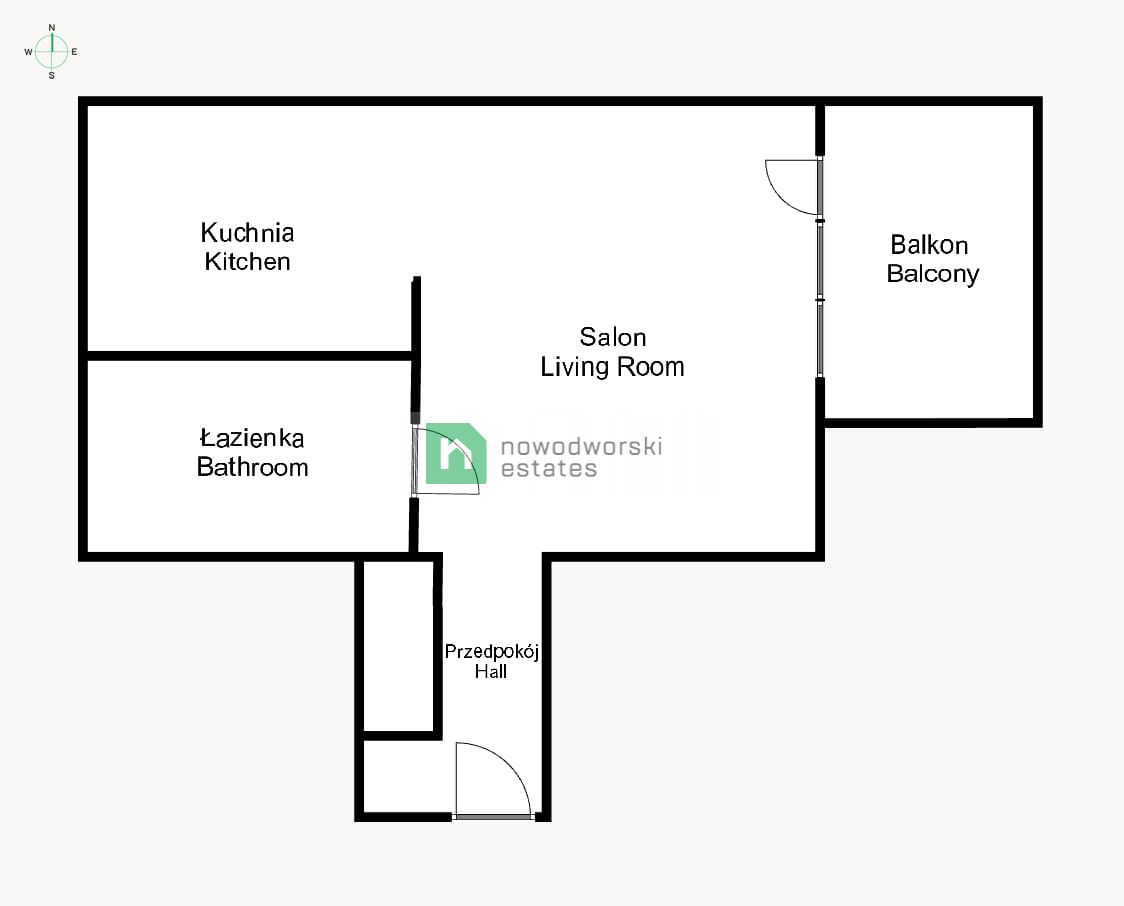 Kawalerka obok Szpitala Rydygiera, ul. Okulickiego - Mieszkanie - Sprzedaż - Kraków, Nowa Huta / Bieńczyce