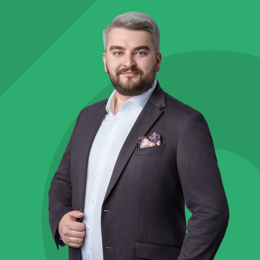 Piotr Śniegarewicz - real estate agent homfi Olsztyn